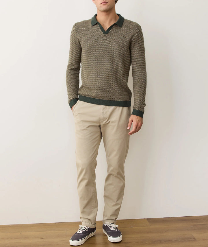 Liam Sweater Polo Sable/Ivory