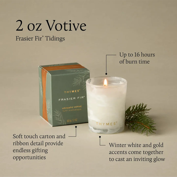 Frasier Fir Tidings Boxed Candle 13oz