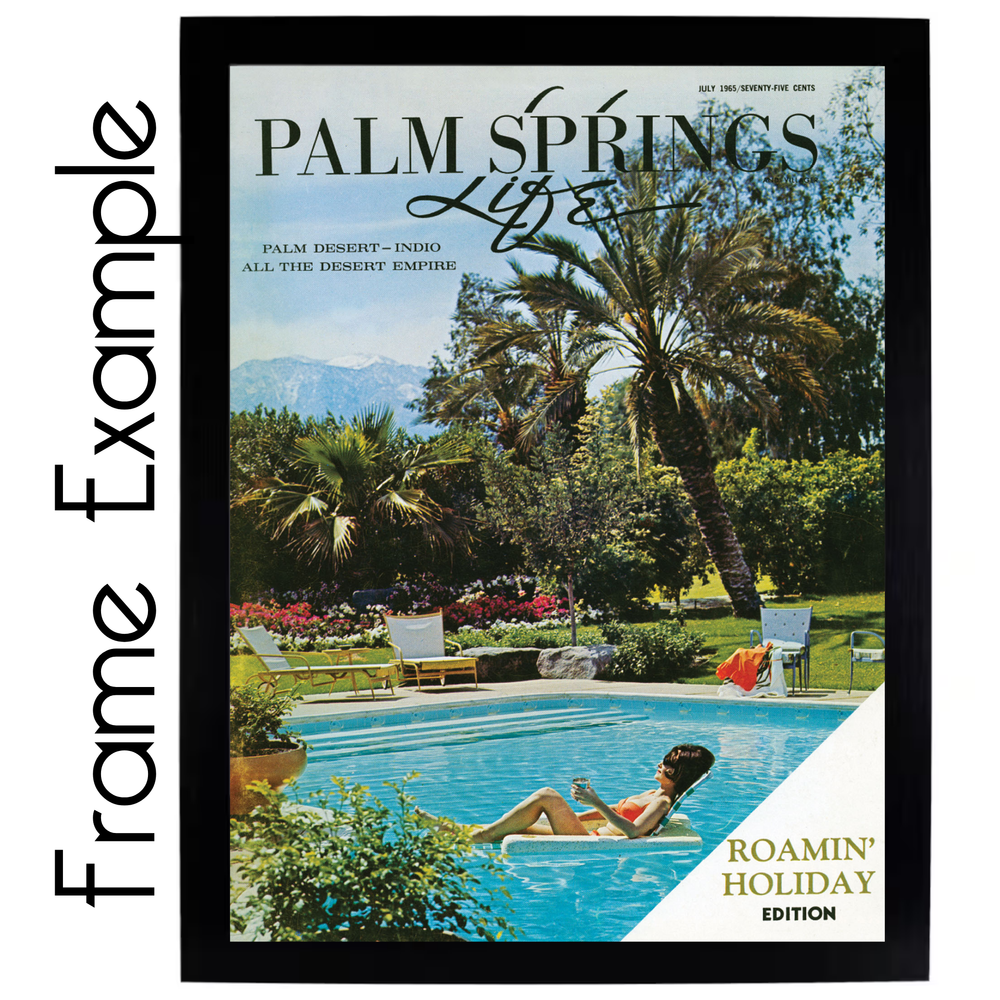 T*様 Palm Springs Pool Club A2サイズ額装作品 Palm Springs Pool