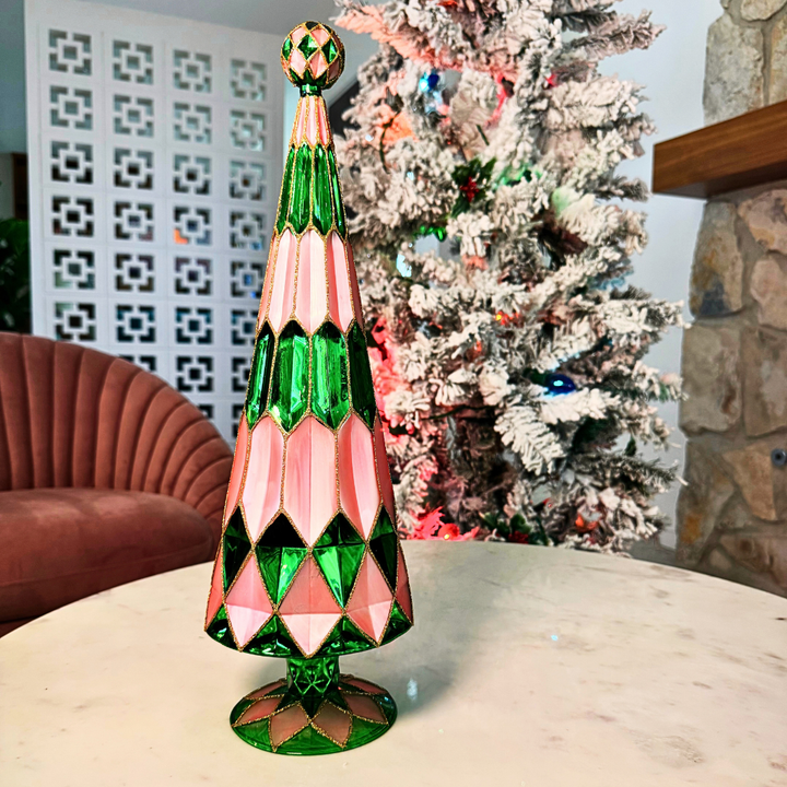 Gemstone Trees Blush Emerald