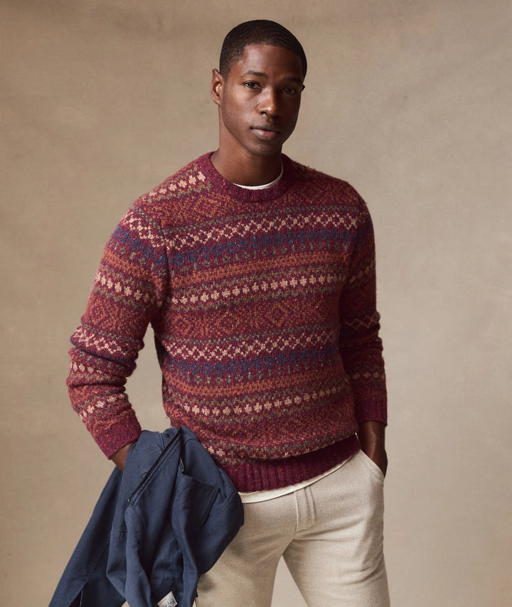 Donegal Fair Isle Sweater