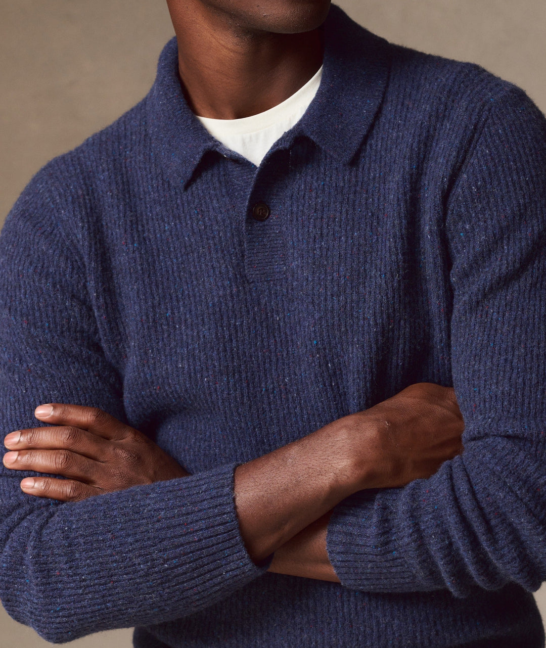 Merino Sweater Polo Spey