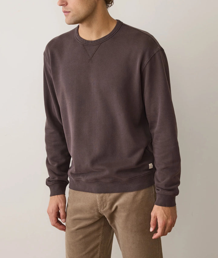 Relaxed Cloud 9 Fleece Crewneck Coffee