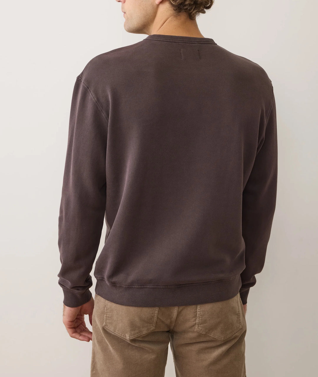 Relaxed Cloud 9 Fleece Crewneck Coffee
