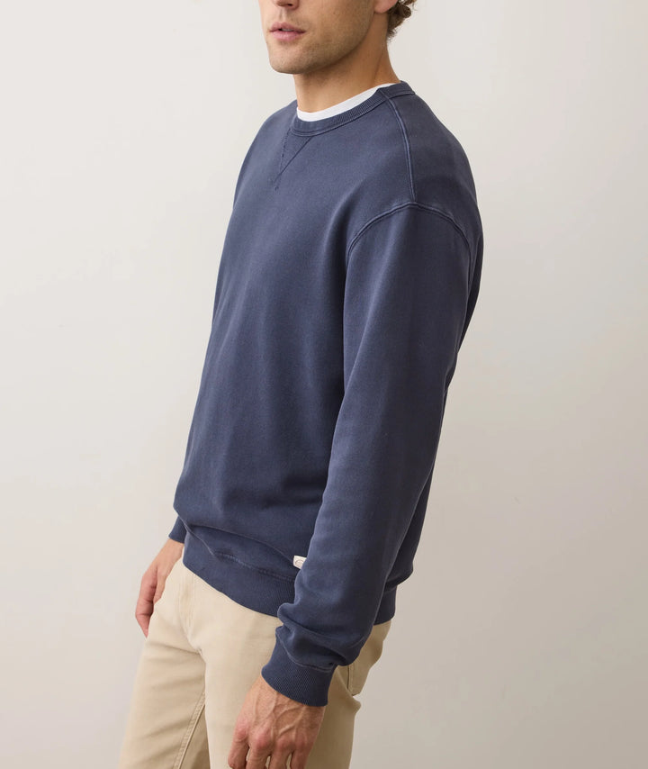 Relaxed Cloud 9 Fleece Crewneck Mood Indigo
