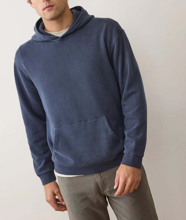 Relaxed Cloud 9 Fleece Hoodie Mood Indigo