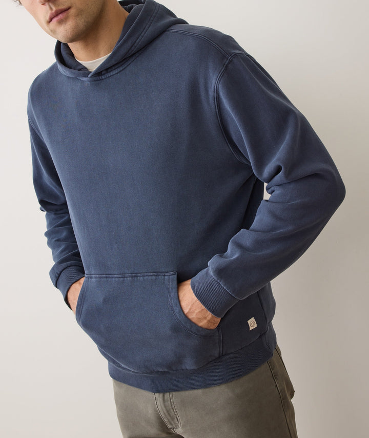 Relaxed Cloud 9 Fleece Hoodie Mood Indigo