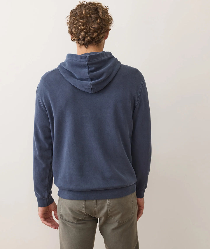 Relaxed Cloud 9 Fleece Hoodie Mood Indigo