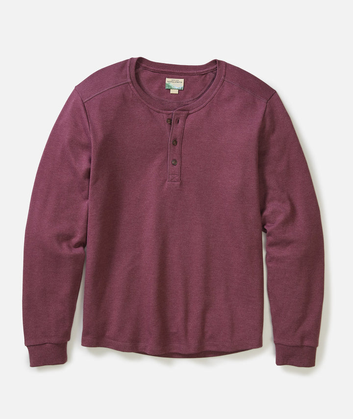 Pacifica Stretch Henley Fig