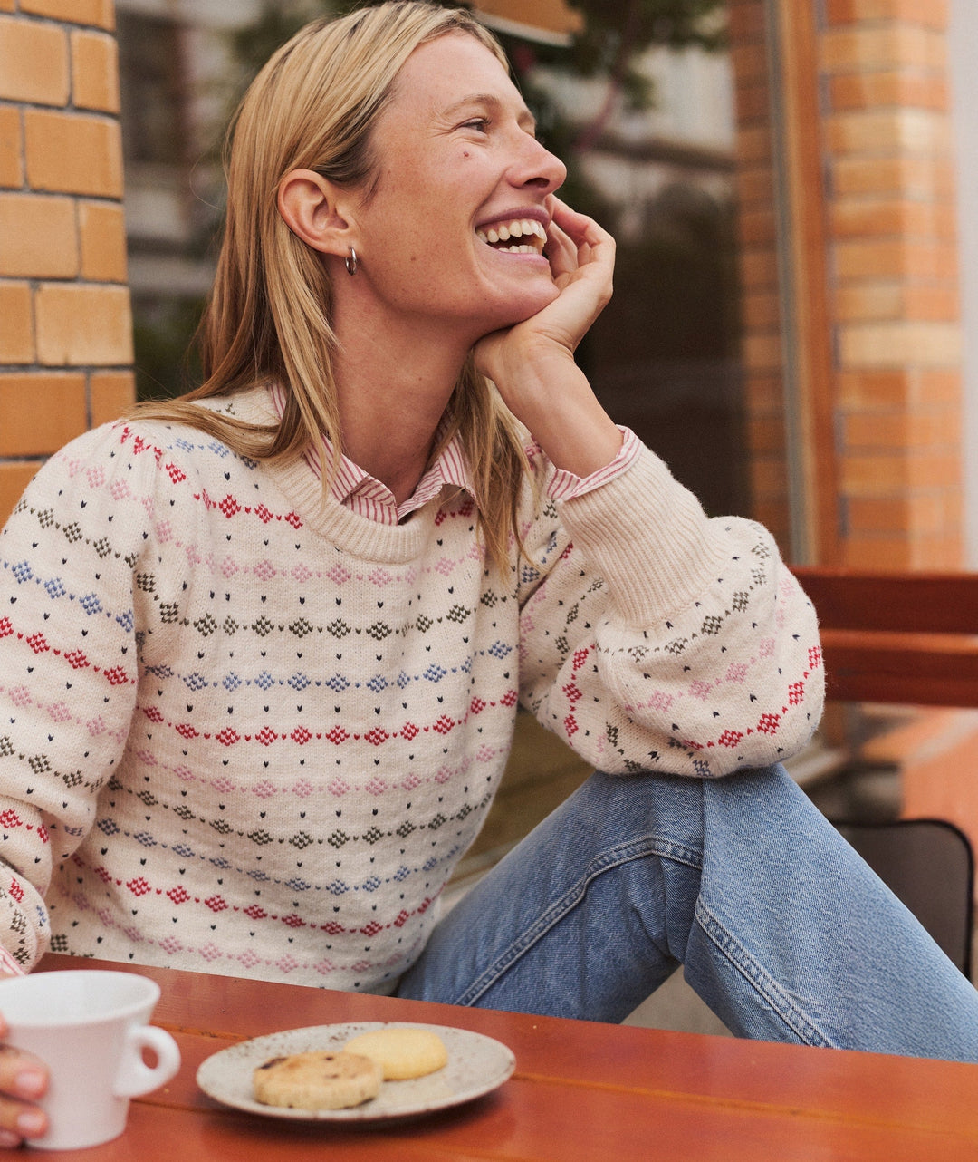 Alma Puff Sleeve Sweater