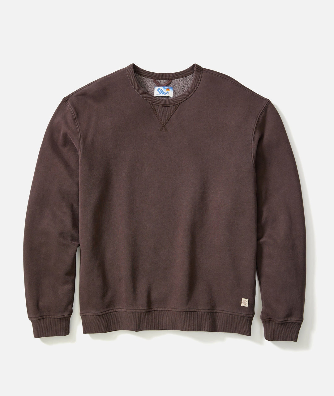 Relaxed Cloud 9 Fleece Crewneck Coffee