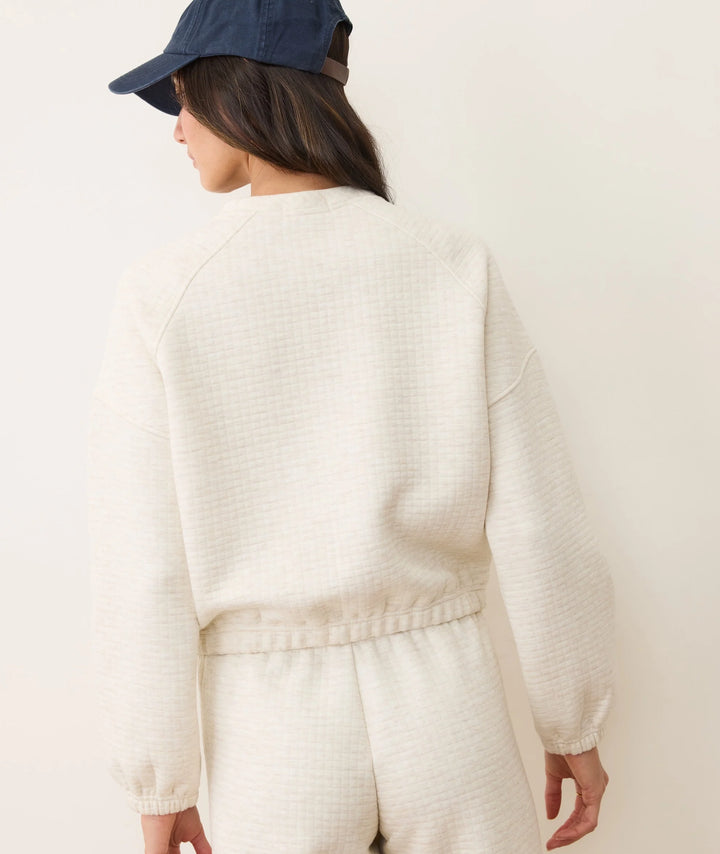 Corbet Quilted Crewneck