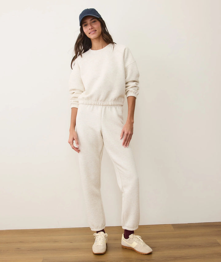 Corbet Quilted Crewneck