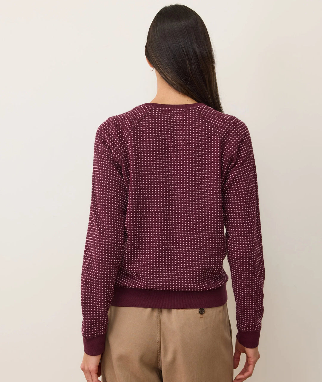 Daisy Textured Raglan Fig