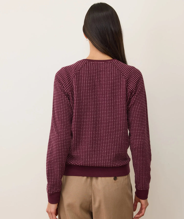 Daisy Textured Raglan Fig
