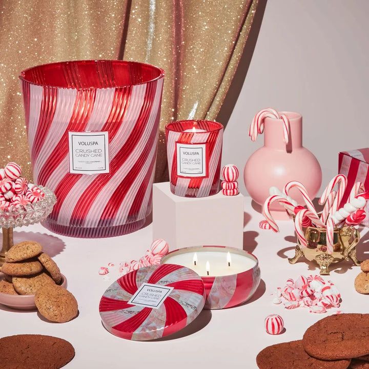 Crushed Candy Cane 5-Wick Hearth Candle