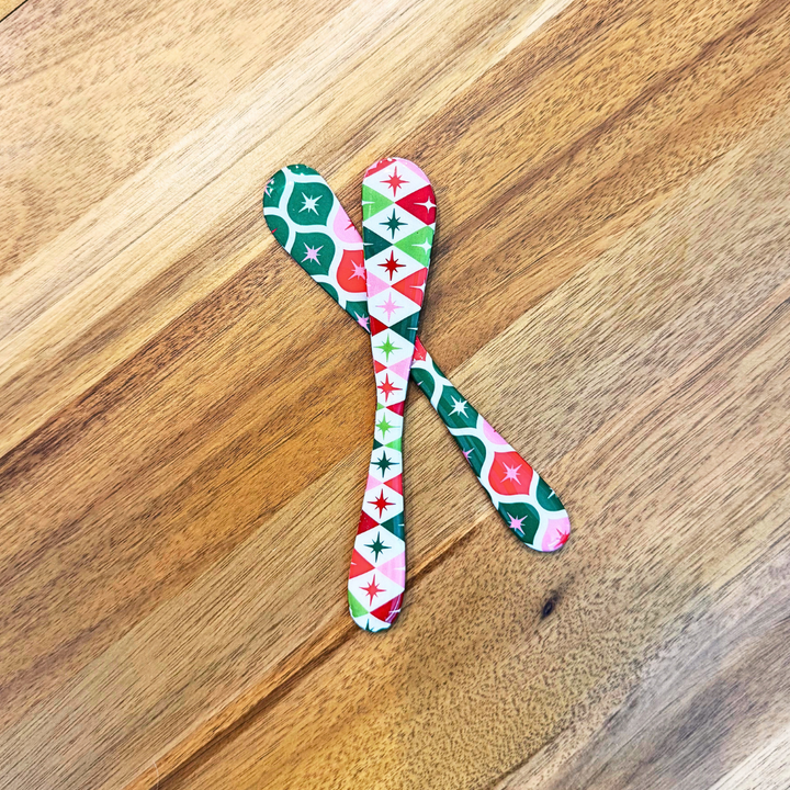 Holiday Cheers Spreaders Set of 2