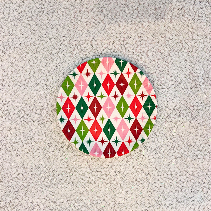 Holiday Cheers "Paper" Plate Melamine