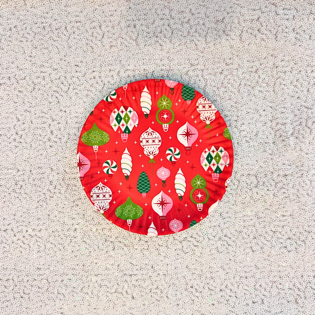 Holiday Cheers "Paper" Plate Melamine