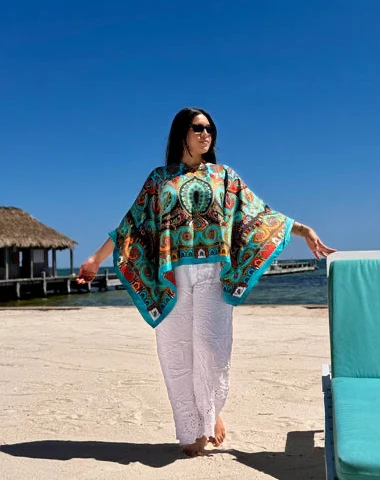 Maharaja Tunic Turquoise