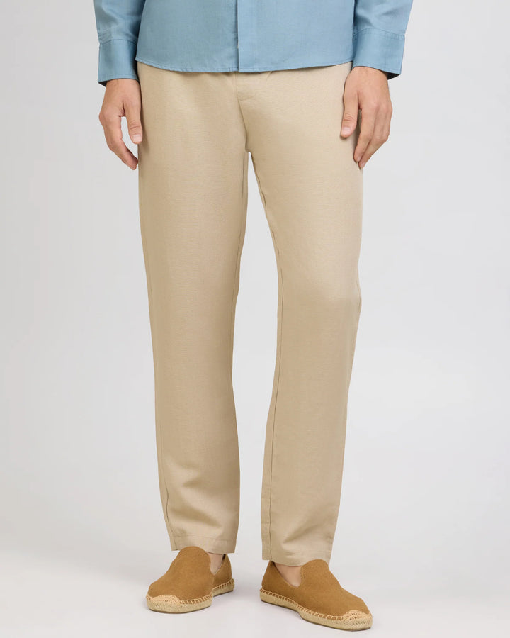 Air Linen Pull On Pant Dune