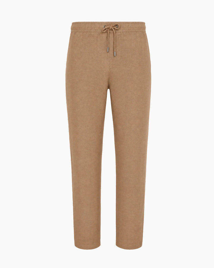 Air Linen Pull On Pant Sandlewood