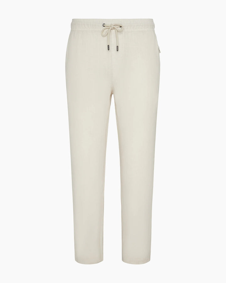 Pigment Dye Linen Pull On Pant