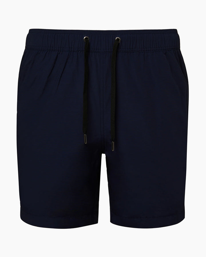 Air Linen Pull-On Short' Deep Navy