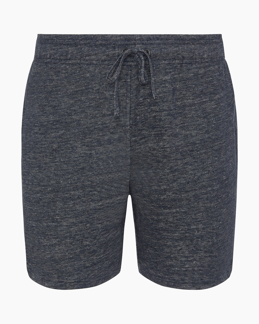 Terry Linen Short Washed Navy