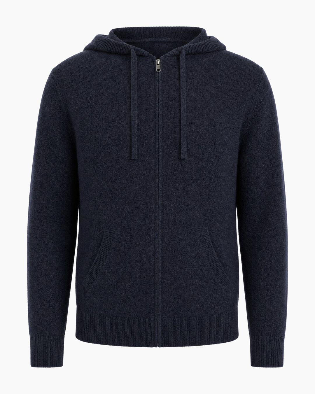 100% Cashmere Hoodie Zip Up