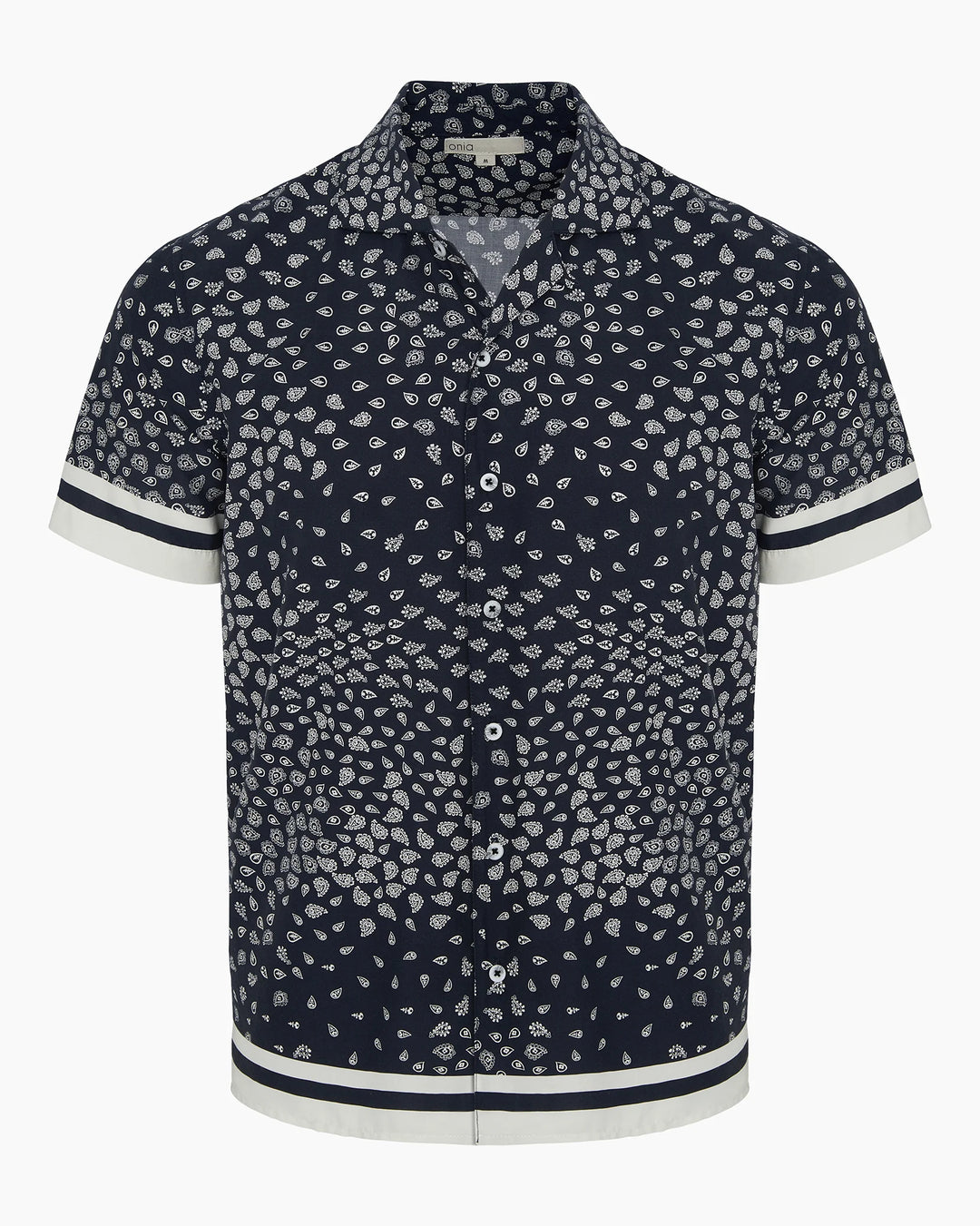 Tencel Vacation Shirt Midnight Paisley