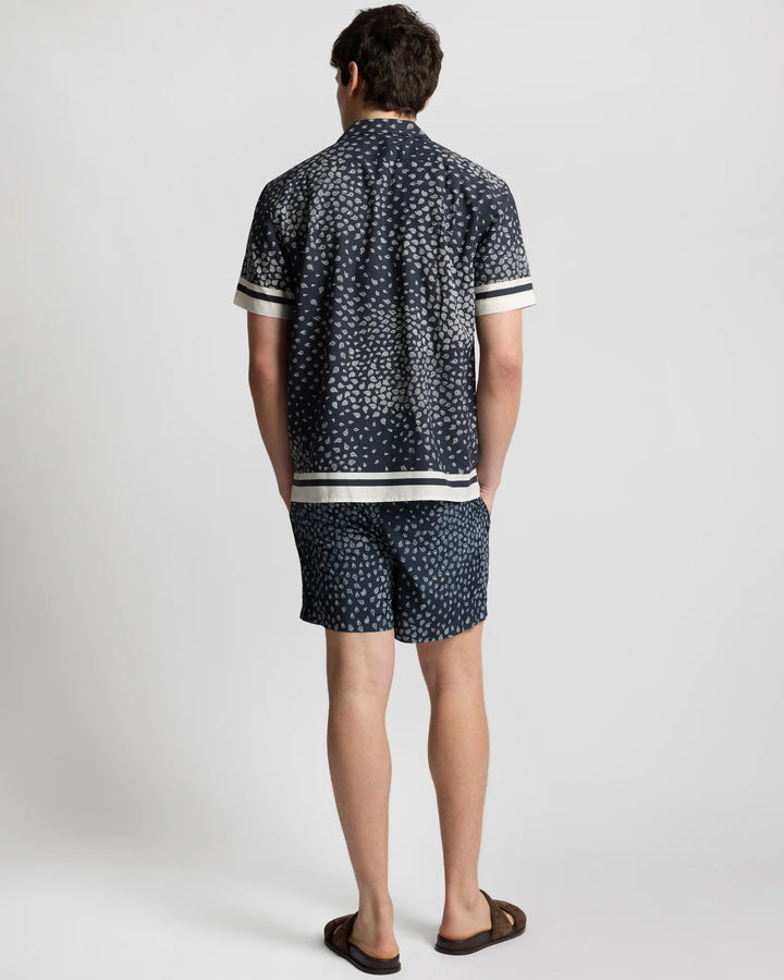 Tencel Vacation Shirt Midnight Paisley