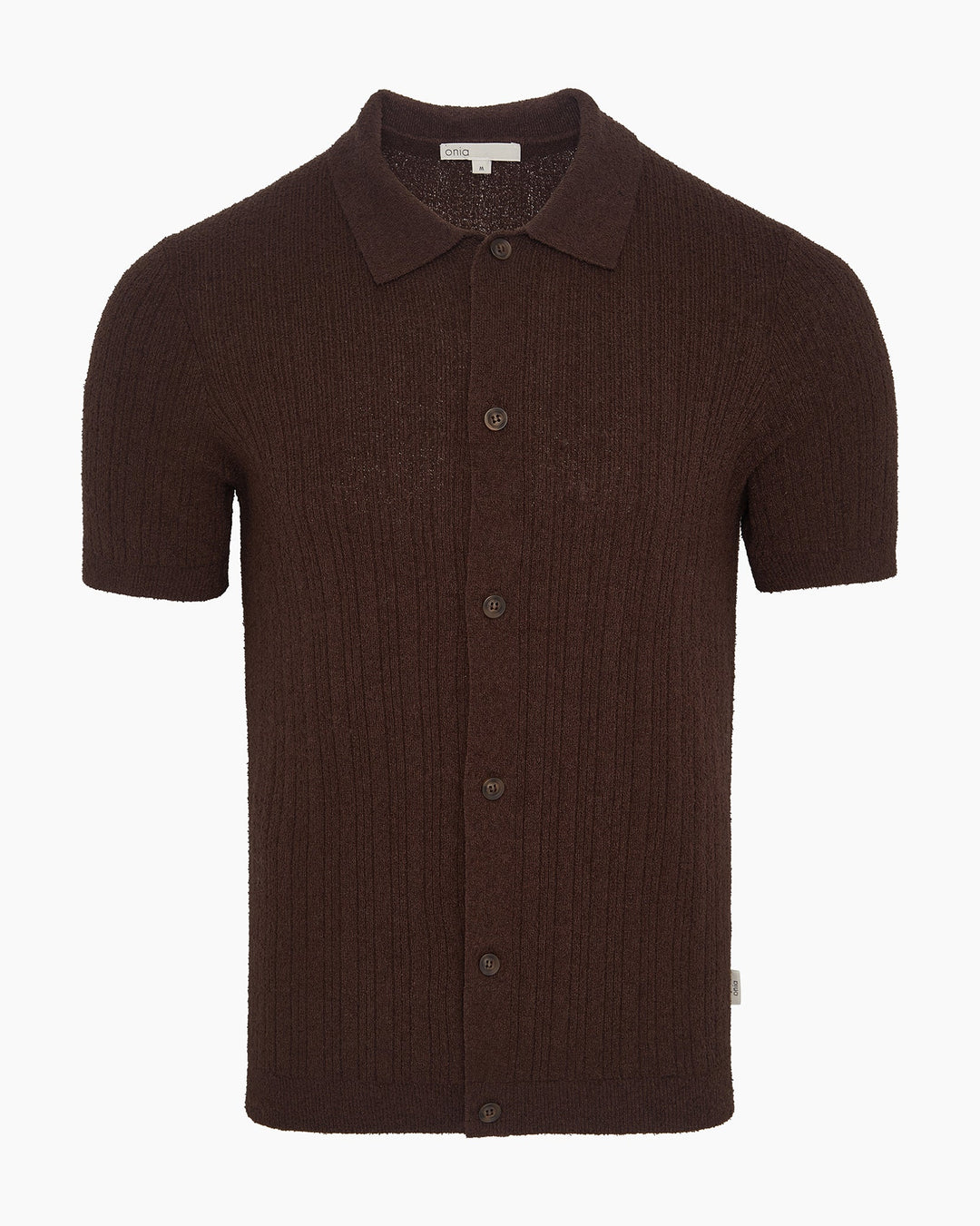 Boucle Rib Button Up