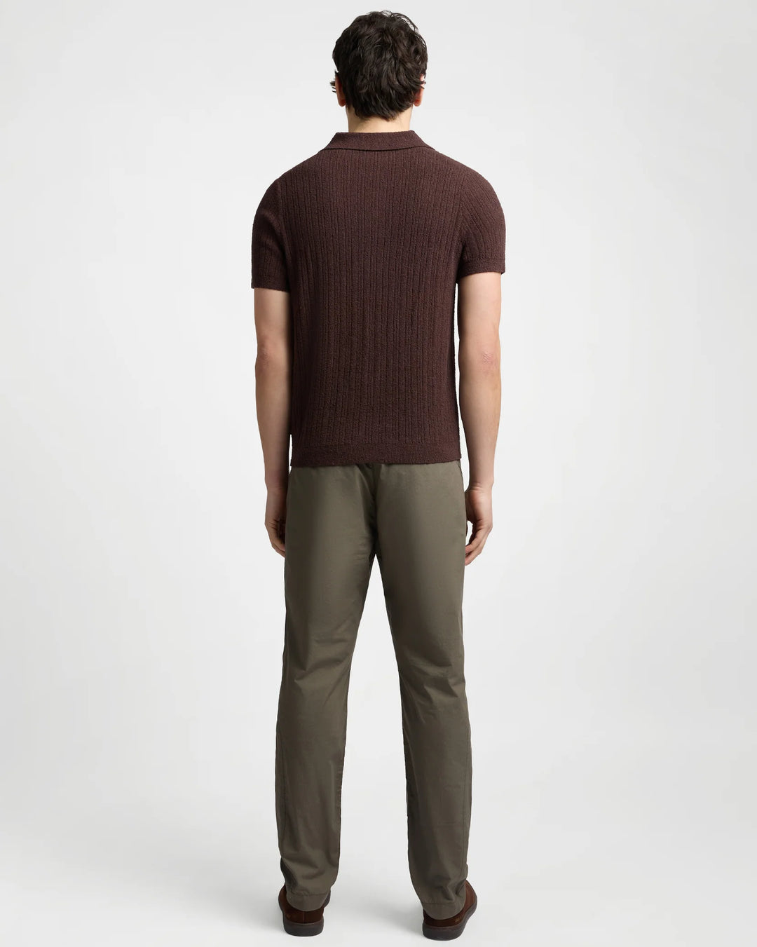 Boucle Rib Button Up