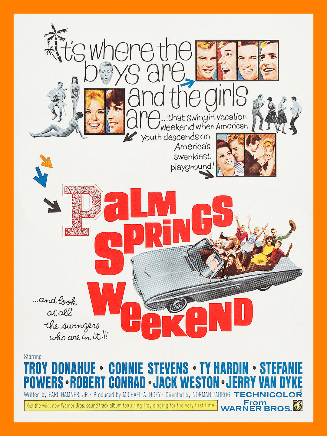 Palm Springs Weekend Movie, 1963