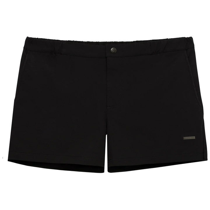 Black 2" Solid Angeleno Stretch