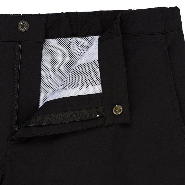 Black 2" Solid Angeleno Stretch