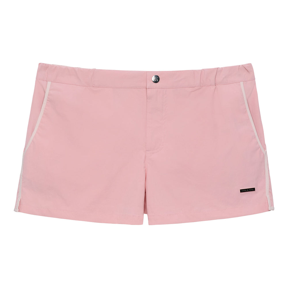 Dusk Pink 2" Solid Angeleno Stretch - Parke & Ronen