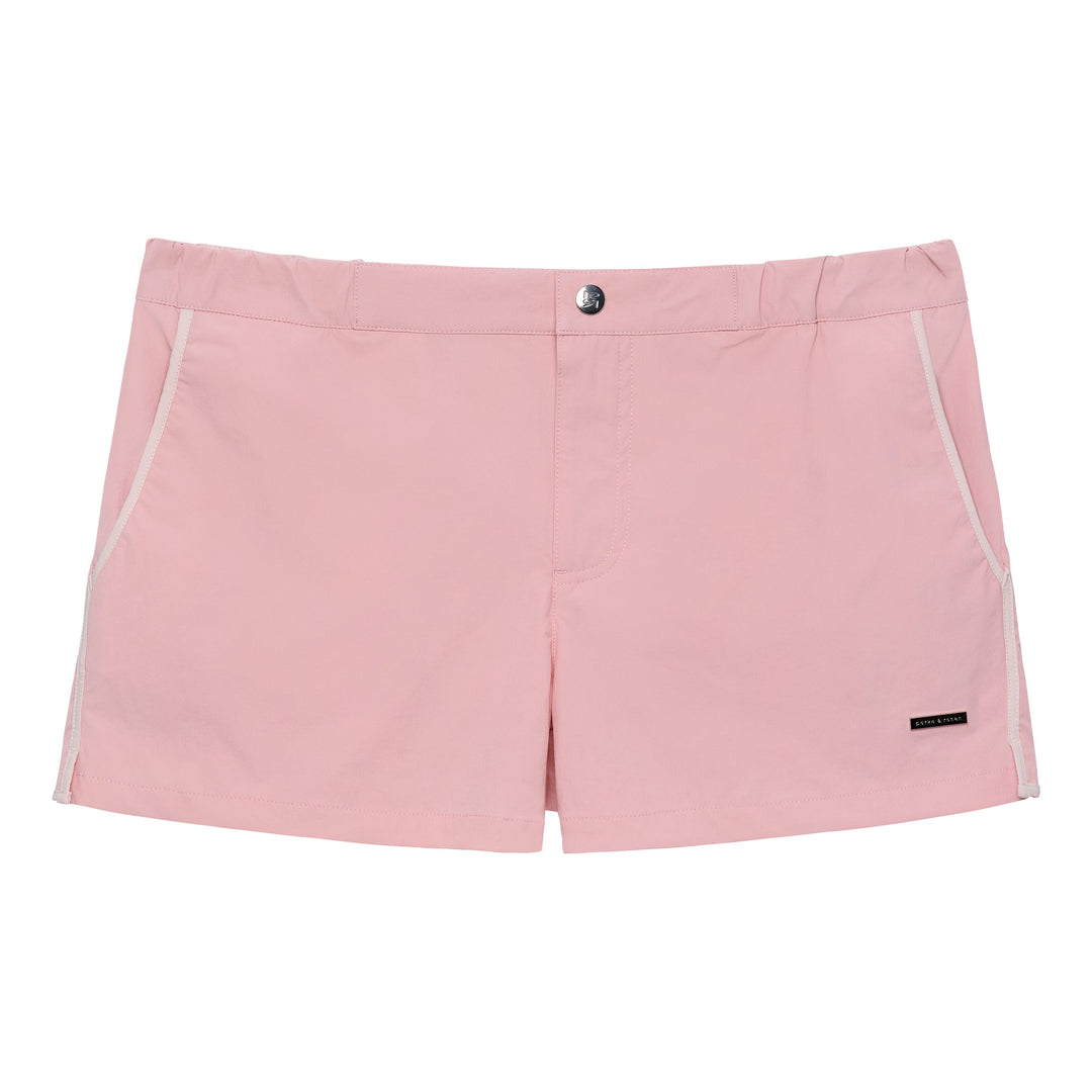 Dusk Pink 2" Solid Angeleno Stretch - Parke & Ronen