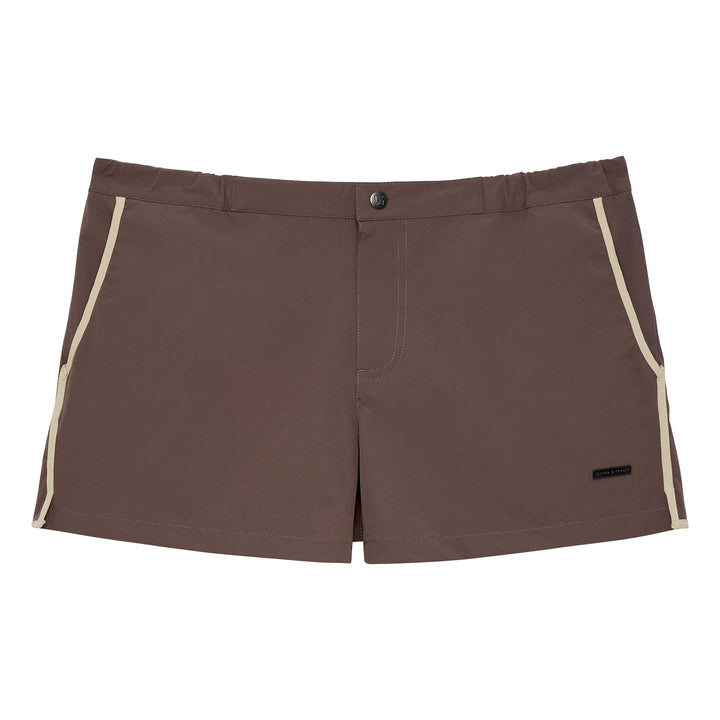 Espresso 2" Solid Angeleno Stretch - Parke & Ronen