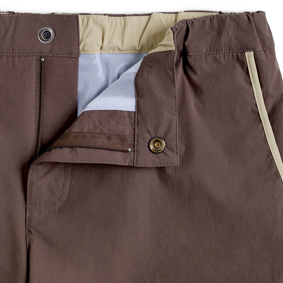 Espresso 2" Solid Angeleno Stretch - Parke & Ronen