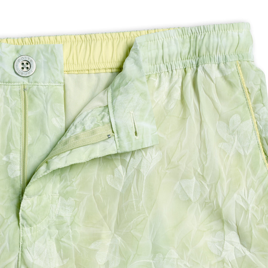 Lime Peony Barcelona Printed Swim Short - Parke & Ronen