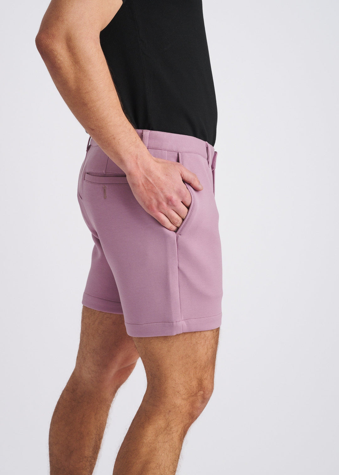 Wisteria 6" Inseam Stretch Knit Chino Shorts Pm-2558
