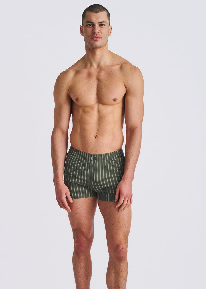 Ranger Seersucker Swim Shorts W/Mesh Lining Pm-6023-01