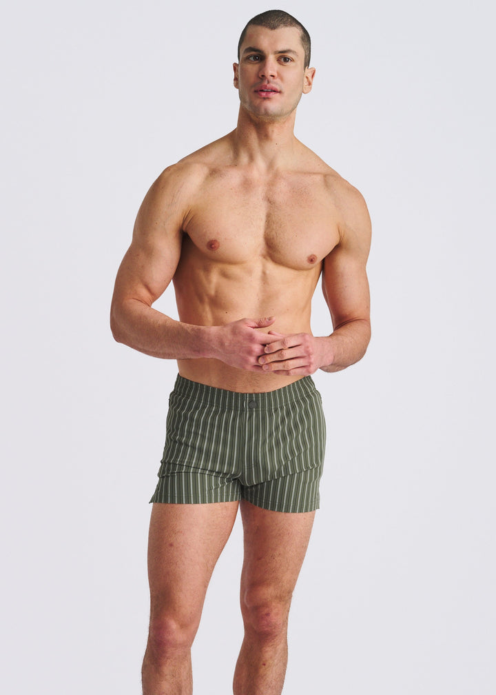 Ranger Seersucker Swim Shorts W/Mesh Lining Pm-6023-01
