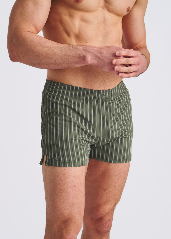 Ranger Seersucker Swim Shorts W/Mesh Lining Pm-6023-01