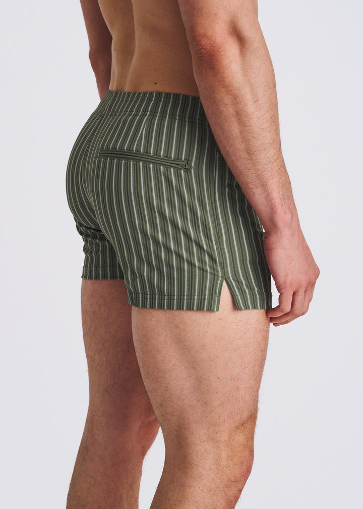 Ranger Seersucker Swim Shorts W/Mesh Lining Pm-6023-01