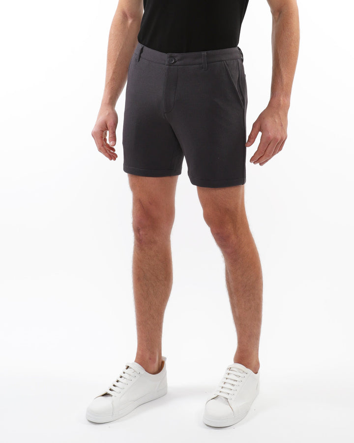 Satellite 6" Inseam Textured Stretch Knit Chino Shorts PM-2530-01