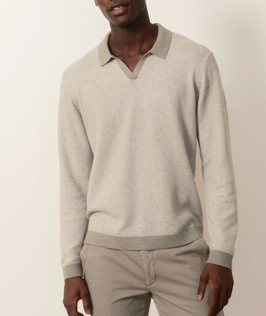 Liam Sweater Polo Barbour/Sable