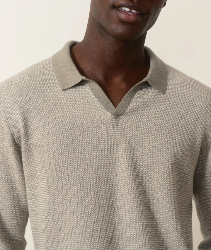 Liam Sweater Polo Barbour/Sable